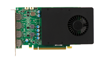 D1480 Quad DisplayPort Graphics Card